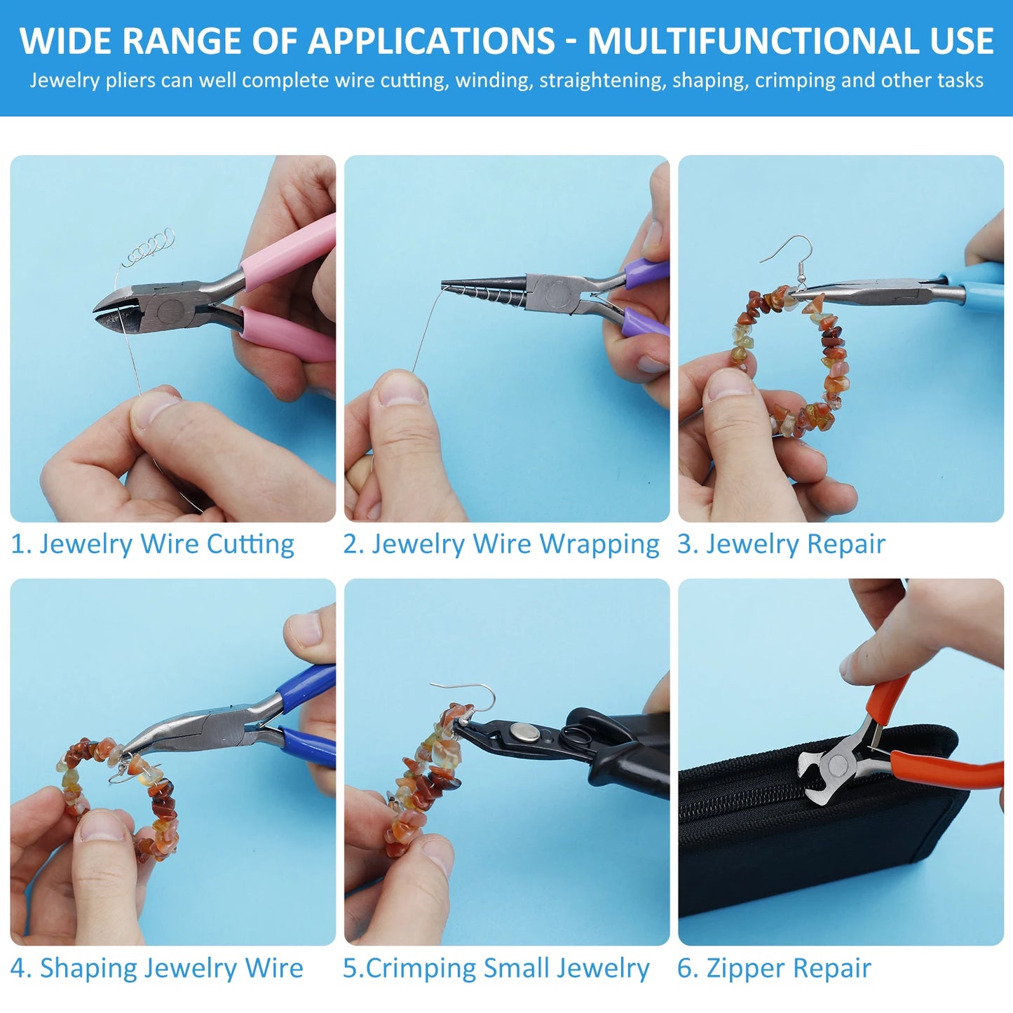 Professional mini jewelry pliers