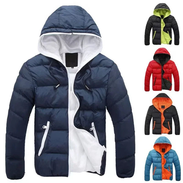 Men's Hooded Winter Cotton Coat