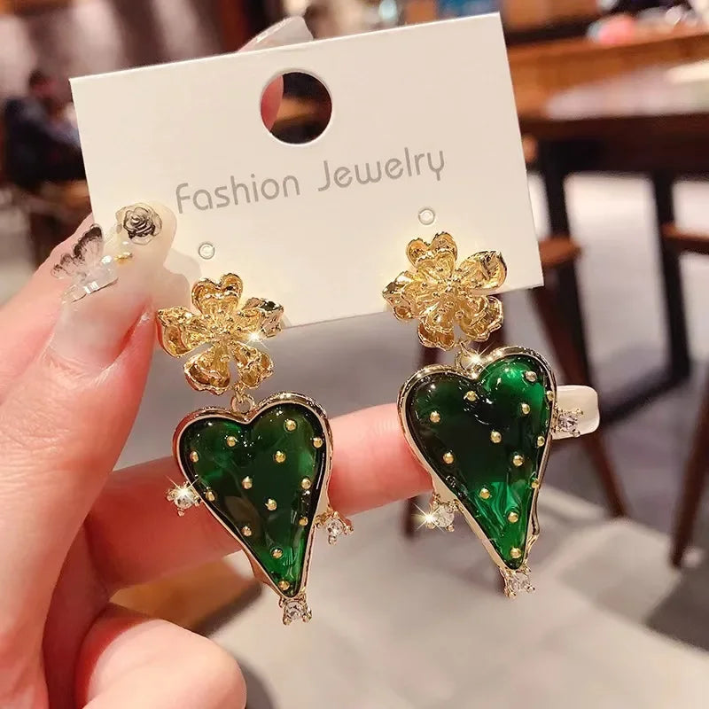Retro Exaggerated Baroque Earrings