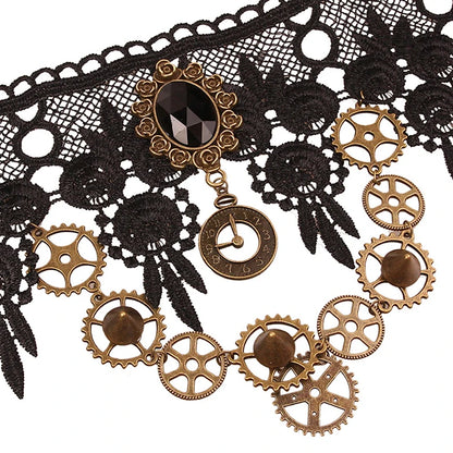 Steampunk Vintage Choker Necklace