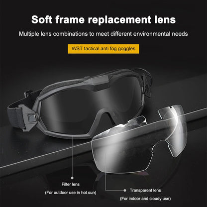 Tactical dust-proof motorcycle sunglasses