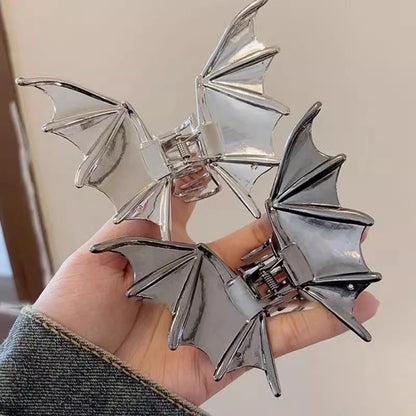Halloween Party Cool Bat Metal Hairpin