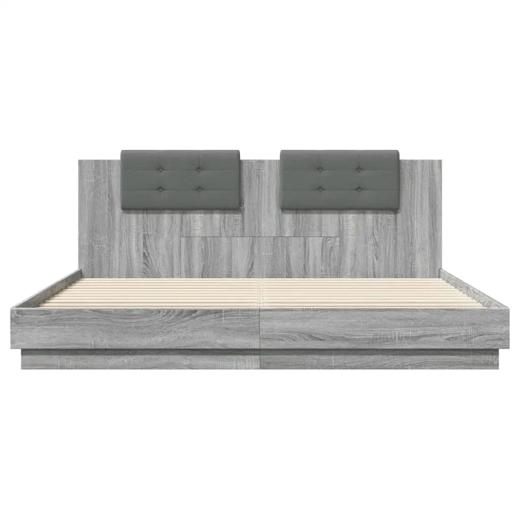 Modern 200x200 cm led bed frame