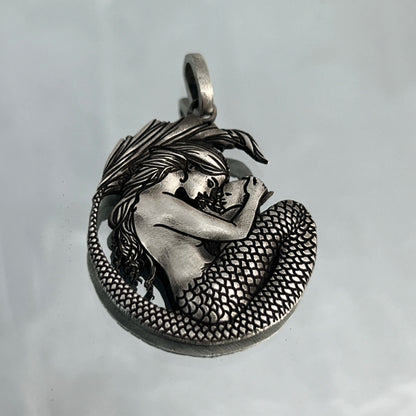 S925 Sterling Silver Vintage Pendant