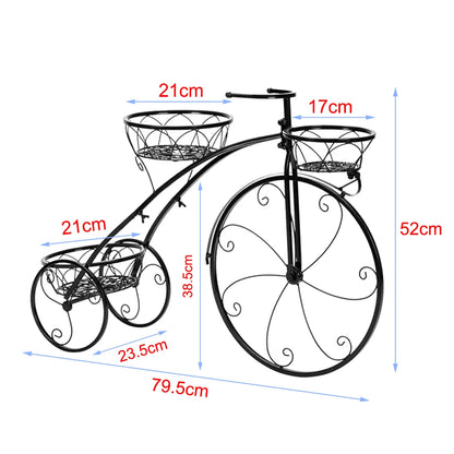 3-tier bicycle plant stand