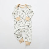 Long Sleeves Soft Cotton Newborn Jumpsuit