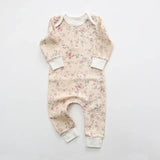 Long Sleeves Soft Cotton Newborn Jumpsuit