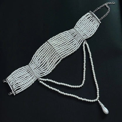 Light Luxury Multi-layer Pearl Necklace