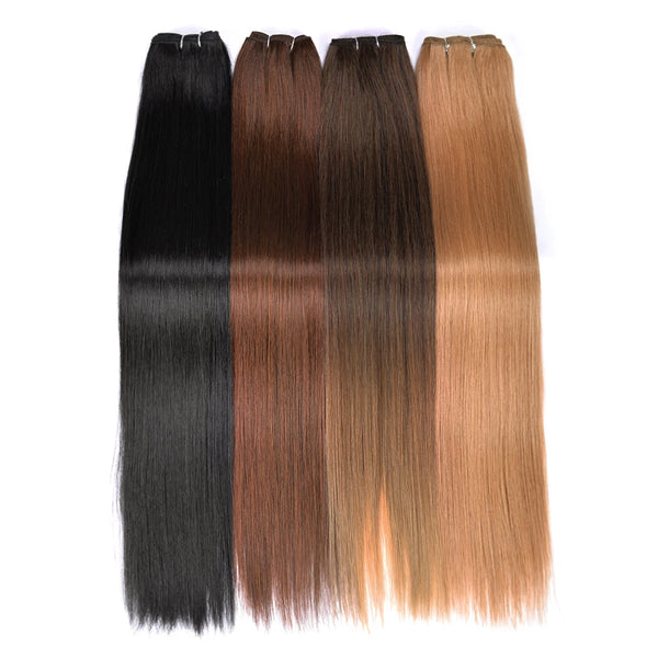 Synthetic Straight Hair Bundles