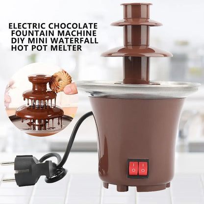 Creative design mini chocolate fountain machine