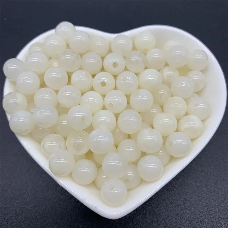 6pcs/ acrylic spacer beads for jewelry making