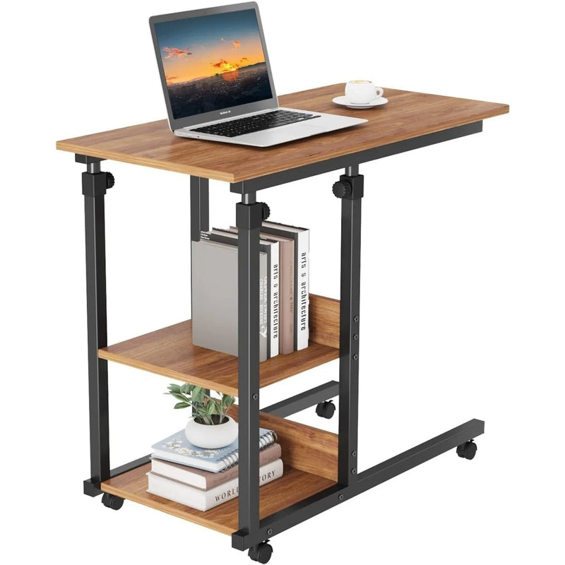 Height Adjustable Rolling Laptop Table