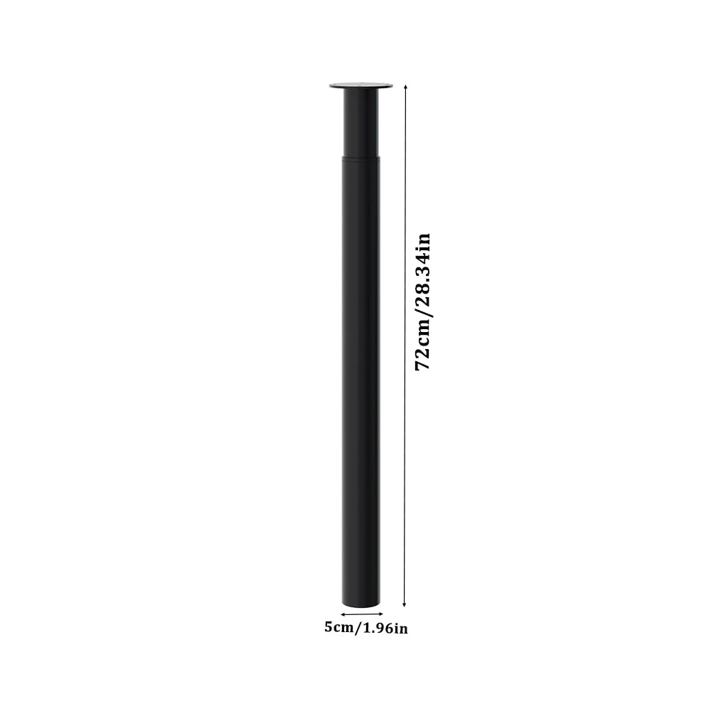 Anti-slip height metal table legs
