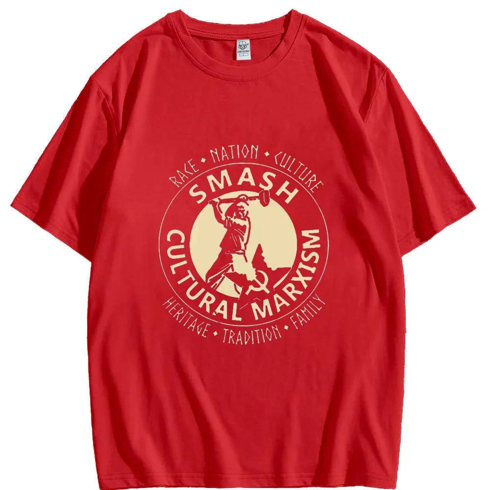 Unisex cotton cultural marxism t-shirt