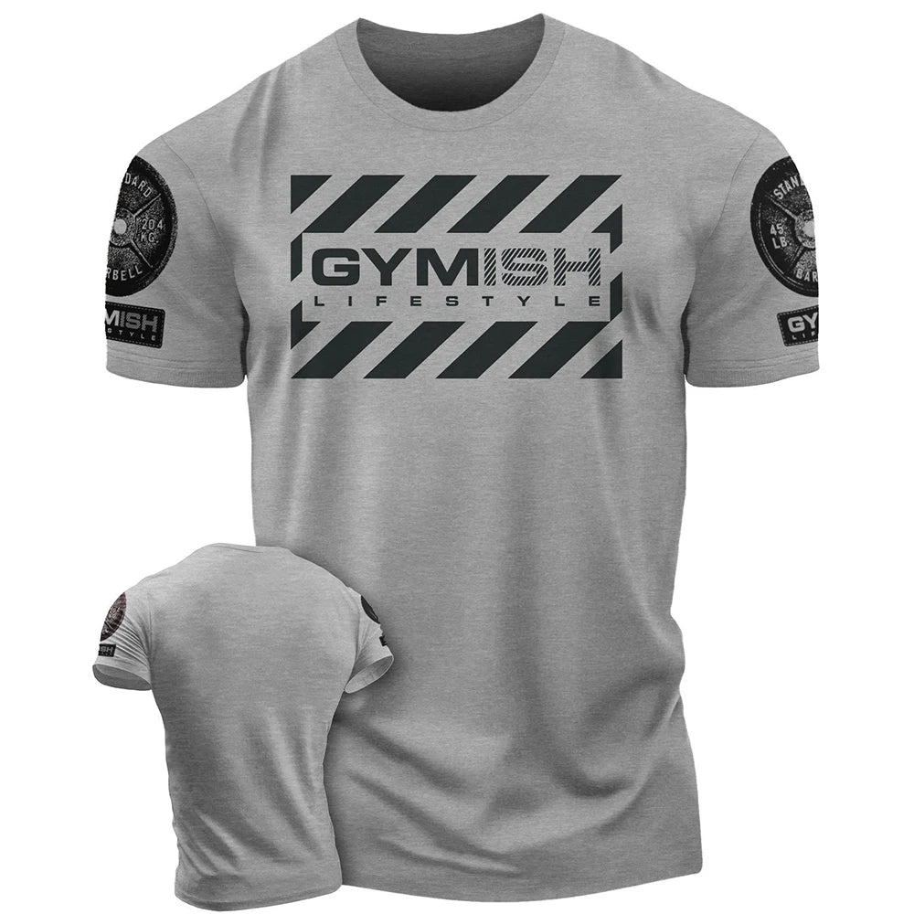 Men's Fitness T-Shirt - Short Sleeve Gym Wear | East R Us