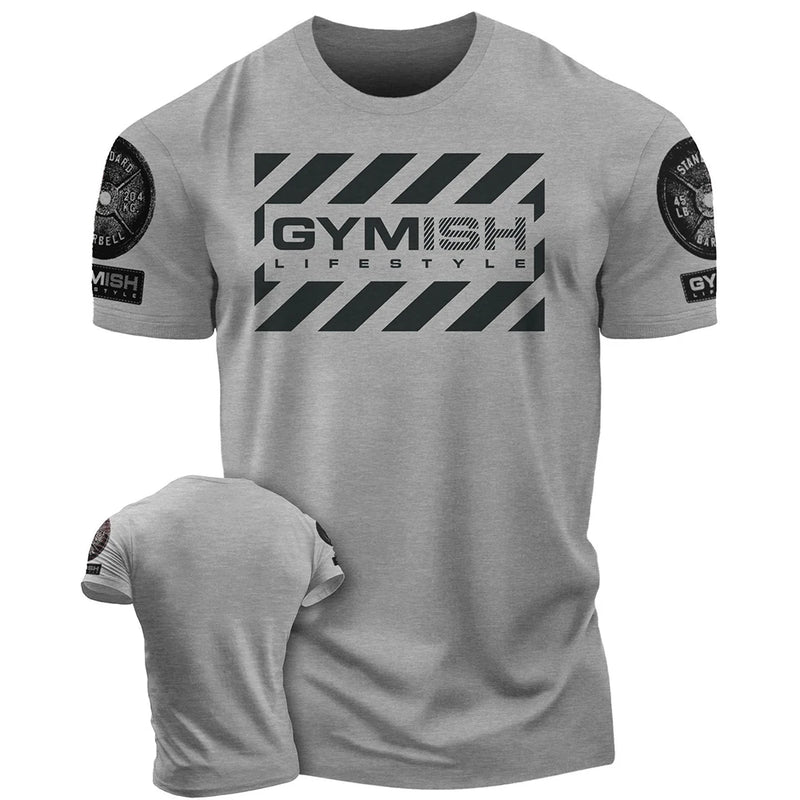 Men's Fitness T-Shirt - Short Sleeve Gym Wear | East R Us