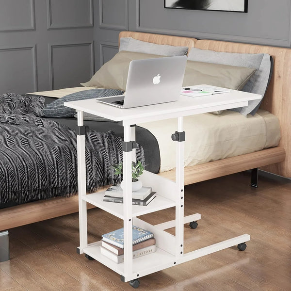 Height Adjustable Rolling Laptop Table