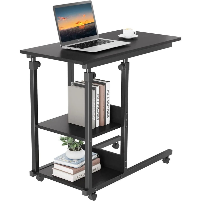 Height Adjustable Rolling Laptop Table