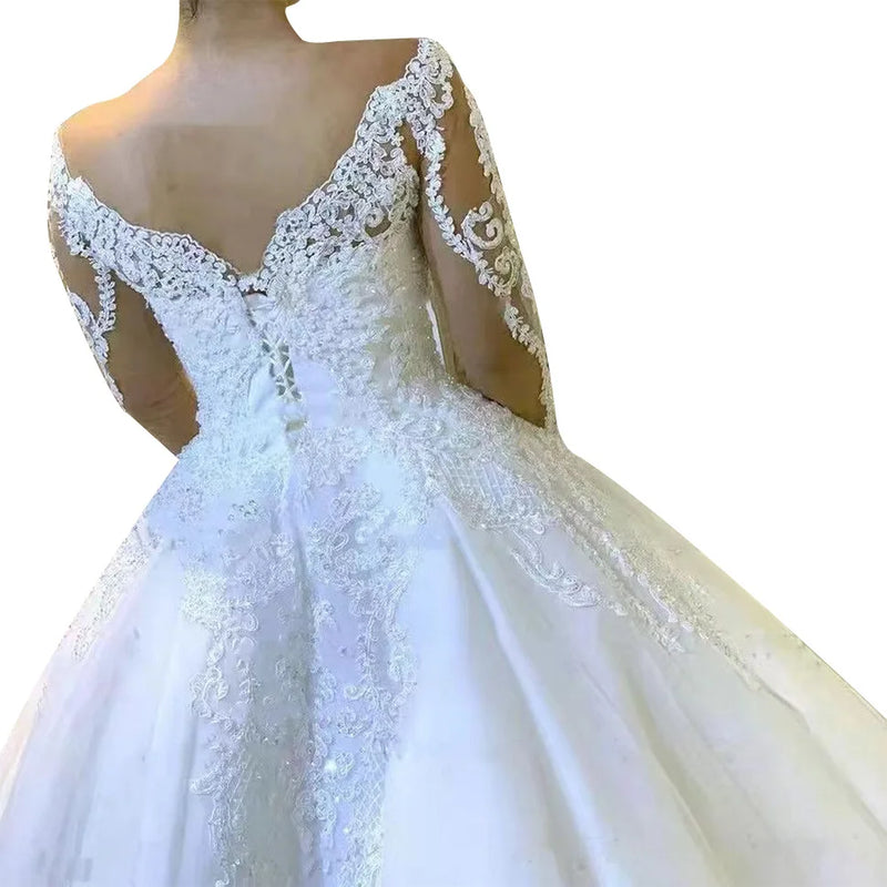 Graceful Tulle Wedding Dress