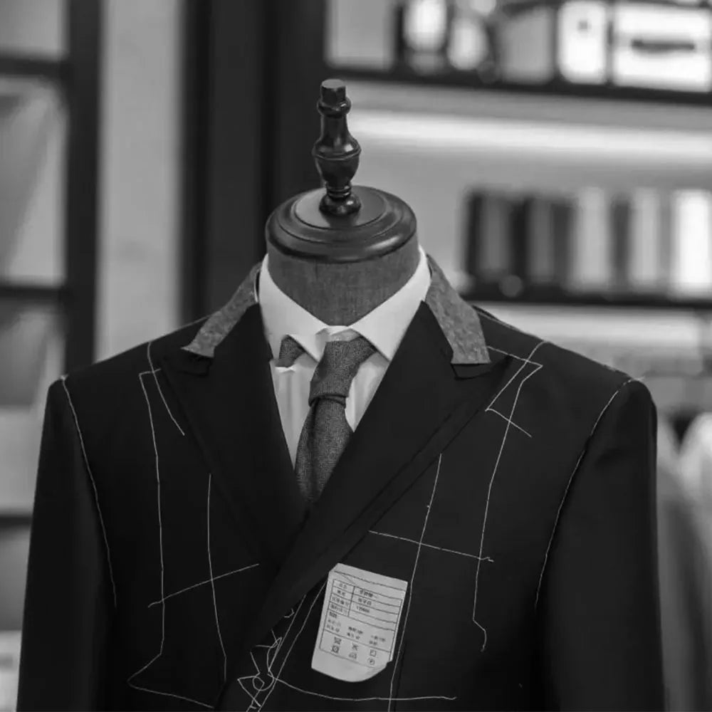 Velvet men's slim fit groomsmen wedding suit