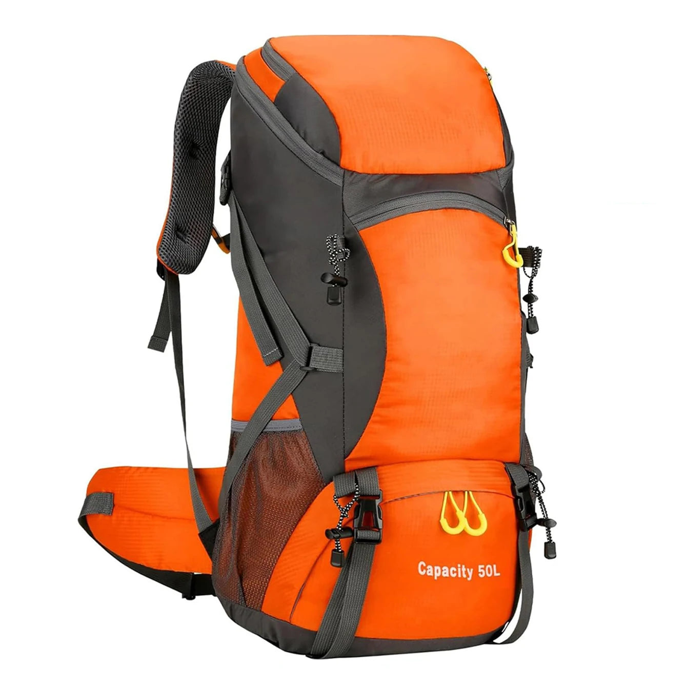 Lightweight travel backpack with rain cover