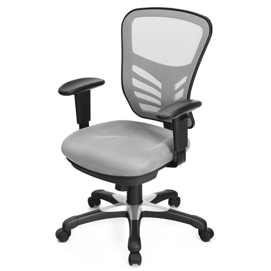 Reclining mesh office chair