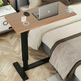 Heavy-Duty Rolling Cart Bedside Table