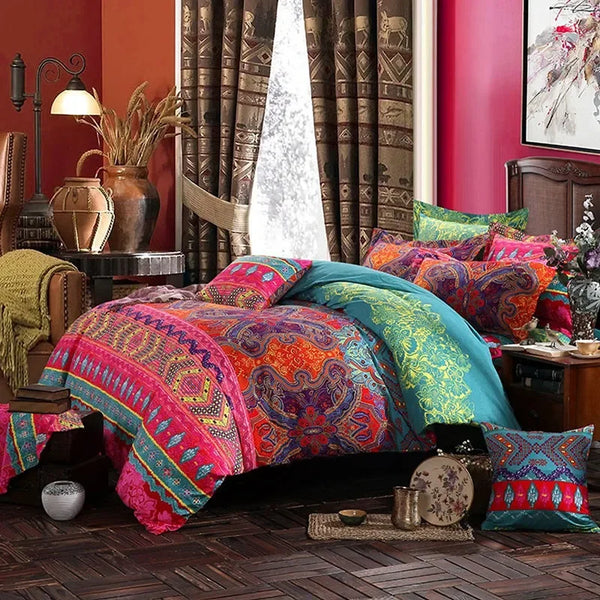 Bohemian Mandala 3D Comforter Bedding Set