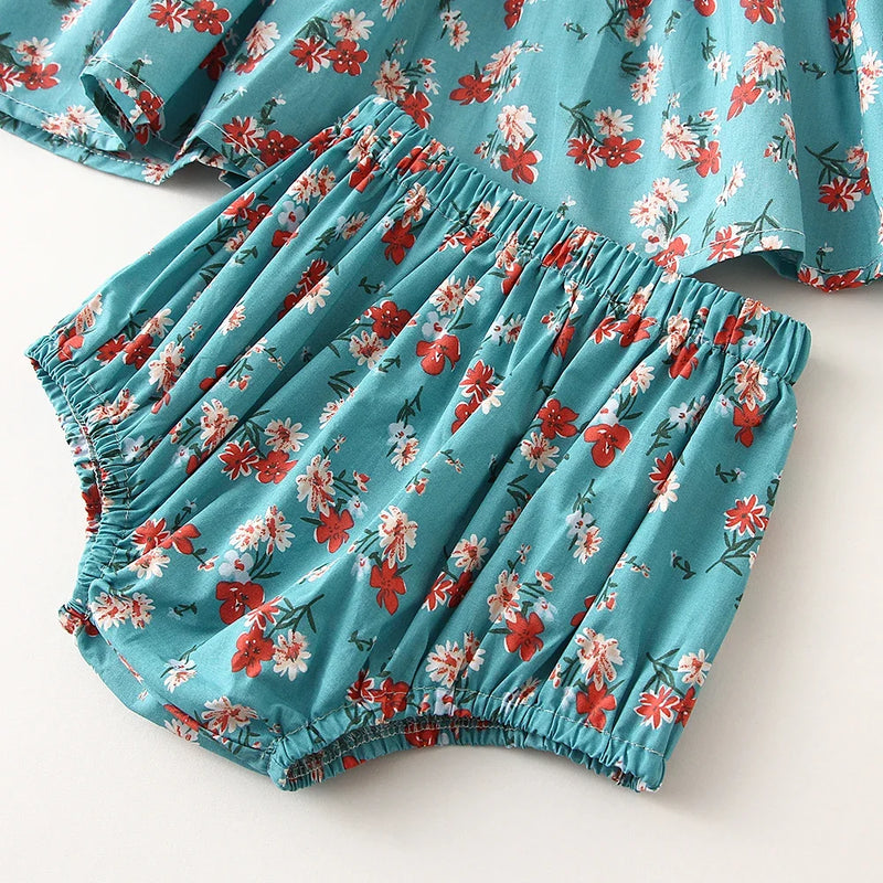Fashion Summer Baby Girl Clothes Set