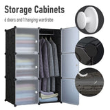 High Capacity Partition Dustproof Wardrobe
