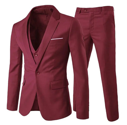 Elegant 3 pieces luxury blazers outfit
