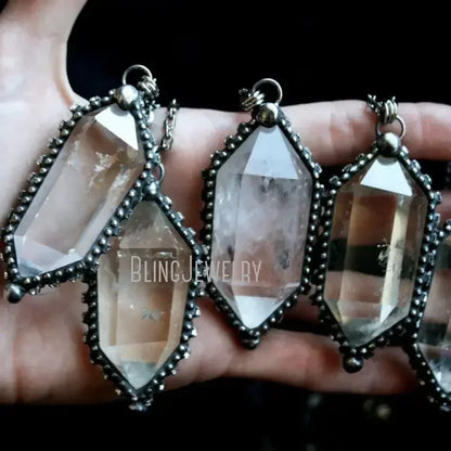 Crystal Stainless Steel Necklace