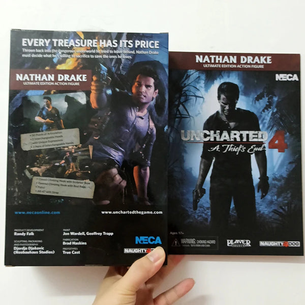 NECA Uncharted 4 A thief's end NATHAN DRAKE Action Figure Model Toys