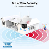 Outdoor 360° View Color Night Vision Wireless Security Camera