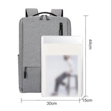 Large Capacity Multi-Pocket Laptop & Tablet Backpack