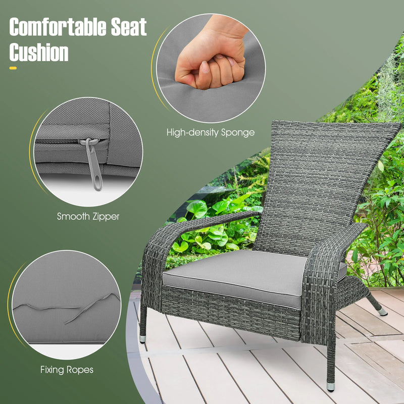 Outdoor Chairs and Coffee Table Set