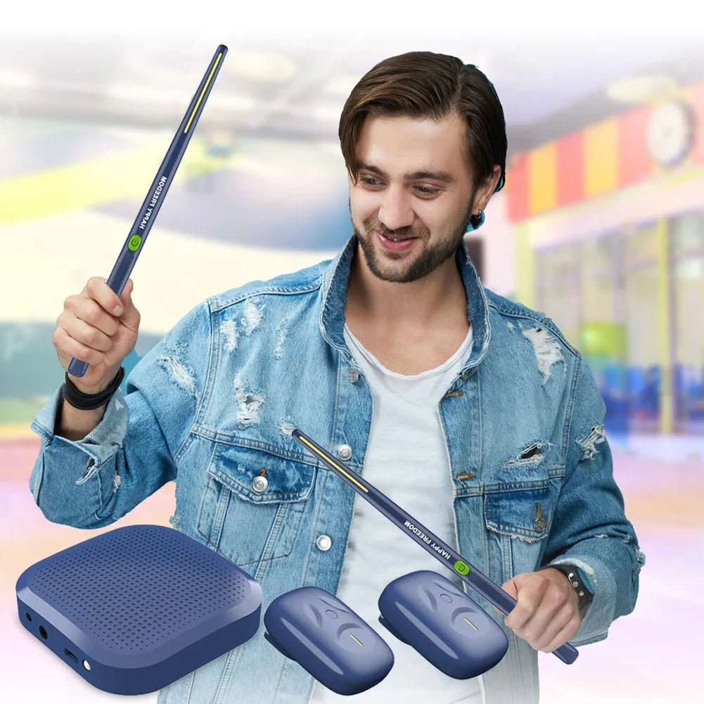 Virtual electronic air drum set