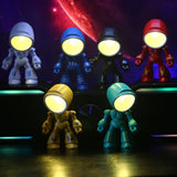LED Cartoon Cute Hero Police Desk Lamp