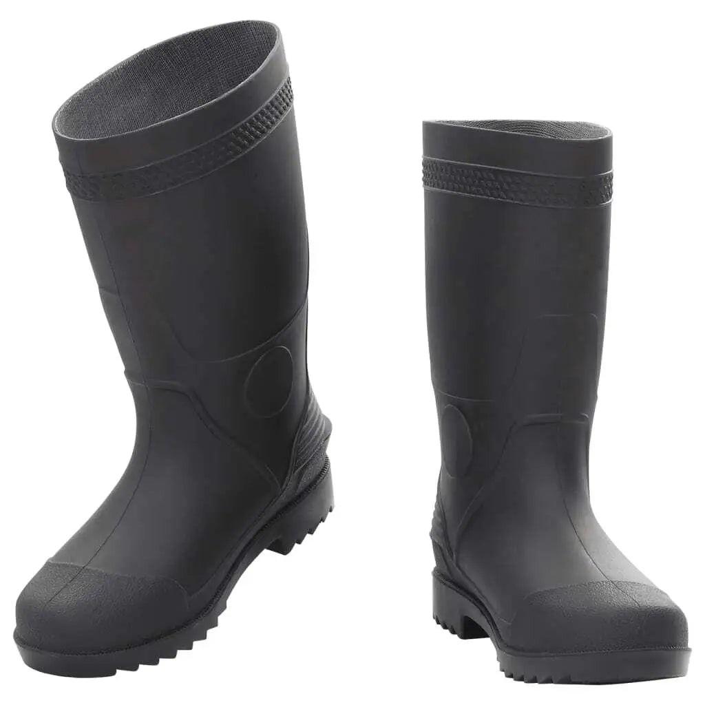 Unisex waterproof pvc rain boots