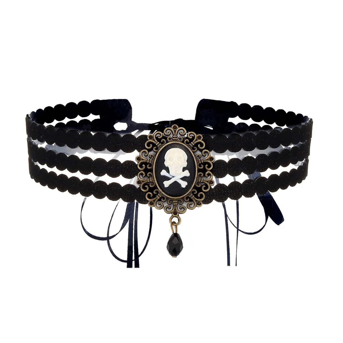Gothic Style Choker Halloween Necklace