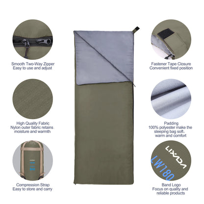 75cm outdoor envelope sleeping bag