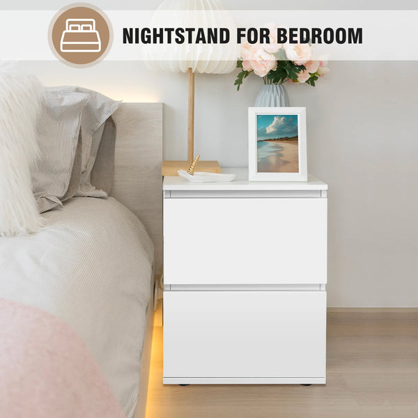 Modern Wooden Bedside Table
