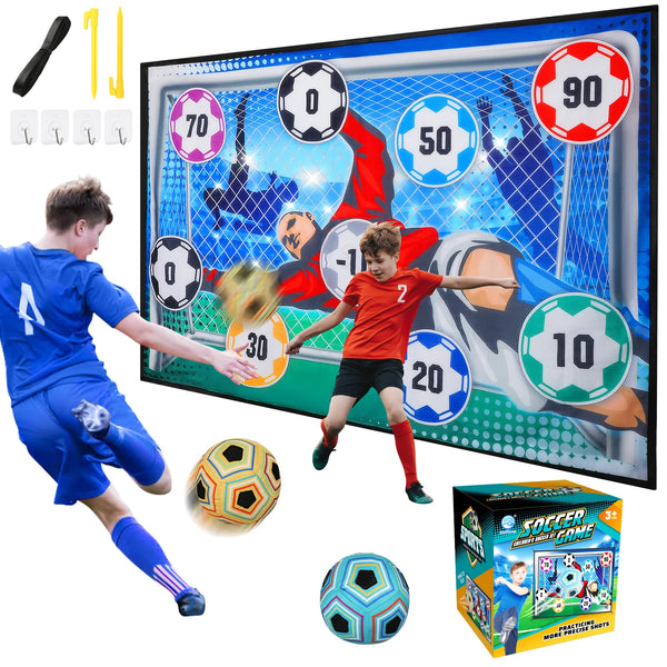 Foldable Football Ball Game Set for Kids