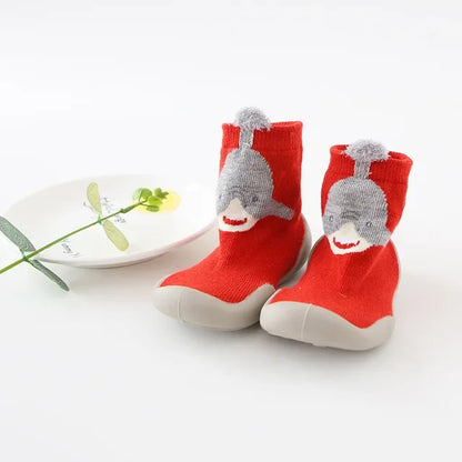 Unisex baby first walker anti-slip shoes