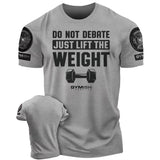 Men's Fitness T-Shirt - Short Sleeve Gym Wear | East R Us