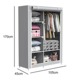 Portable Fabric Storage Cupboard