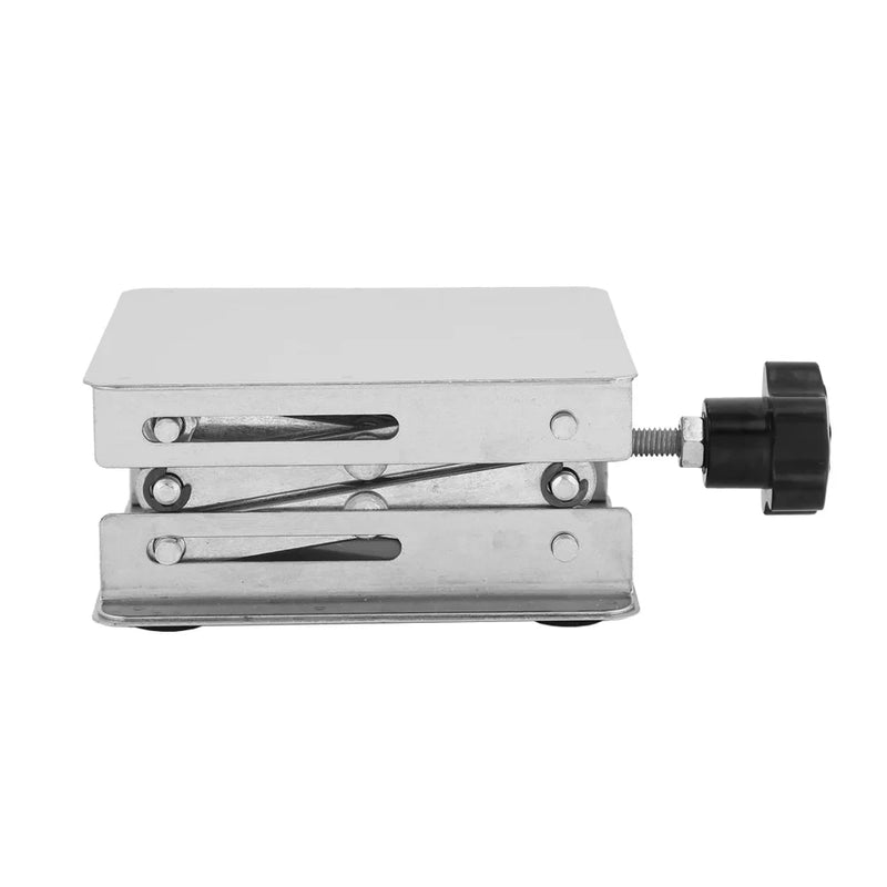 Laboratory lifting stainless steel stand scissor rack