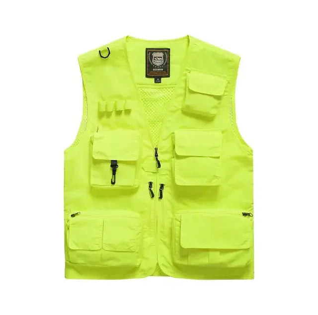 Multi-pockets Quick-dry Breathable Outdoor Vest