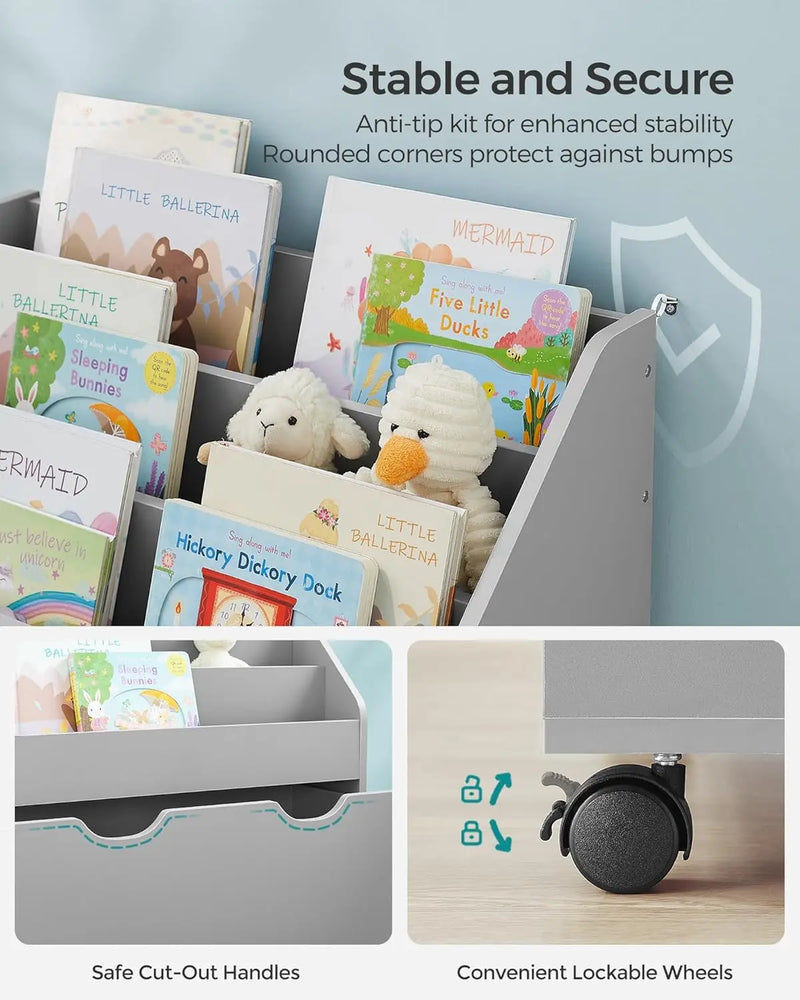 Children's Storage Box with Wheels