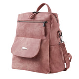 Vintage PU Leather Backpack